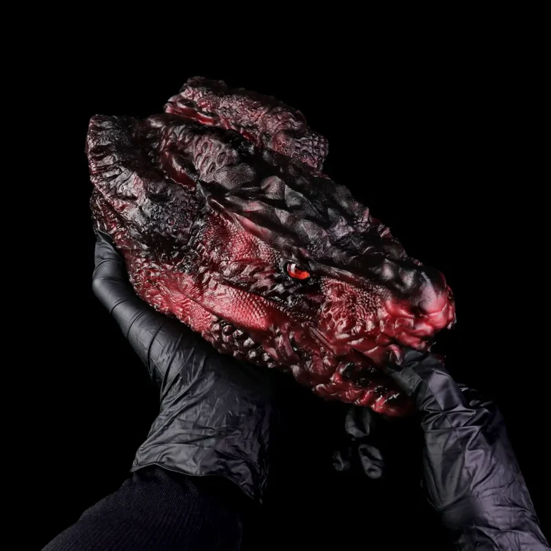 🐉 Hellfire Dragon Head Sex Toy – Fantasy Dragon Head Pocket Pussy for Dragon Sex Fantasy