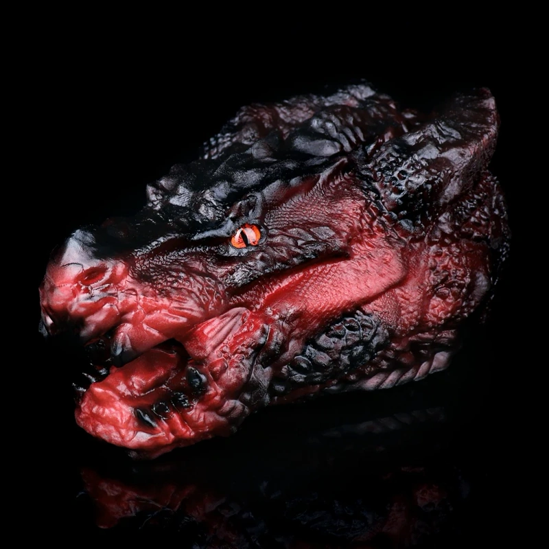 🐉 Hellfire Dragon Head Sex Toy – Fantasy Dragon Head Pocket Pussy for Dragon Sex Fantasy