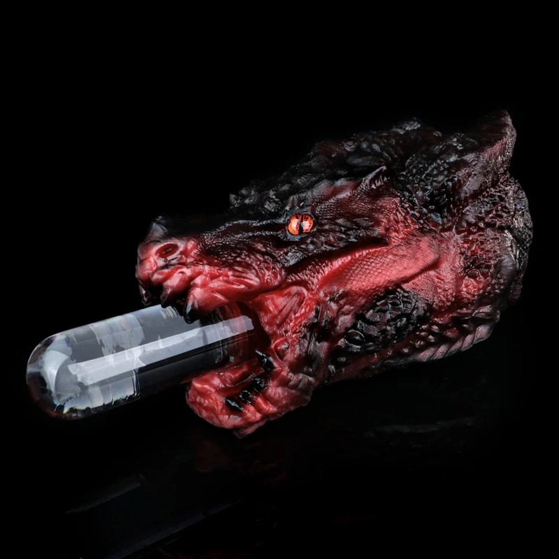 🐉 Hellfire Dragon Head Sex Toy – Fantasy Dragon Head Pocket Pussy for Dragon Sex Fantasy