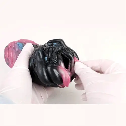 👽 Fantasy Alien Pussy Sex Toy – Alien Fleshlight Male Masturbator with Deep 4.72in Canal
