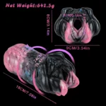 👽 Fantasy Alien Pussy Sex Toy – Alien Fleshlight Male Masturbator with Deep 4.72in Canal
