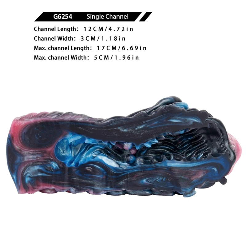 👽 Fantasy Alien Pussy Sex Toy – Alien Fleshlight Male Masturbator with Deep 4.72in Canal