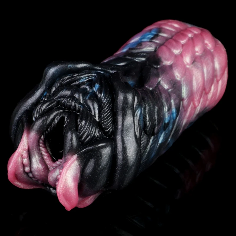 👽 Fantasy Alien Pussy Sex Toy – Alien Fleshlight Male Masturbator with Deep 4.72in Canal