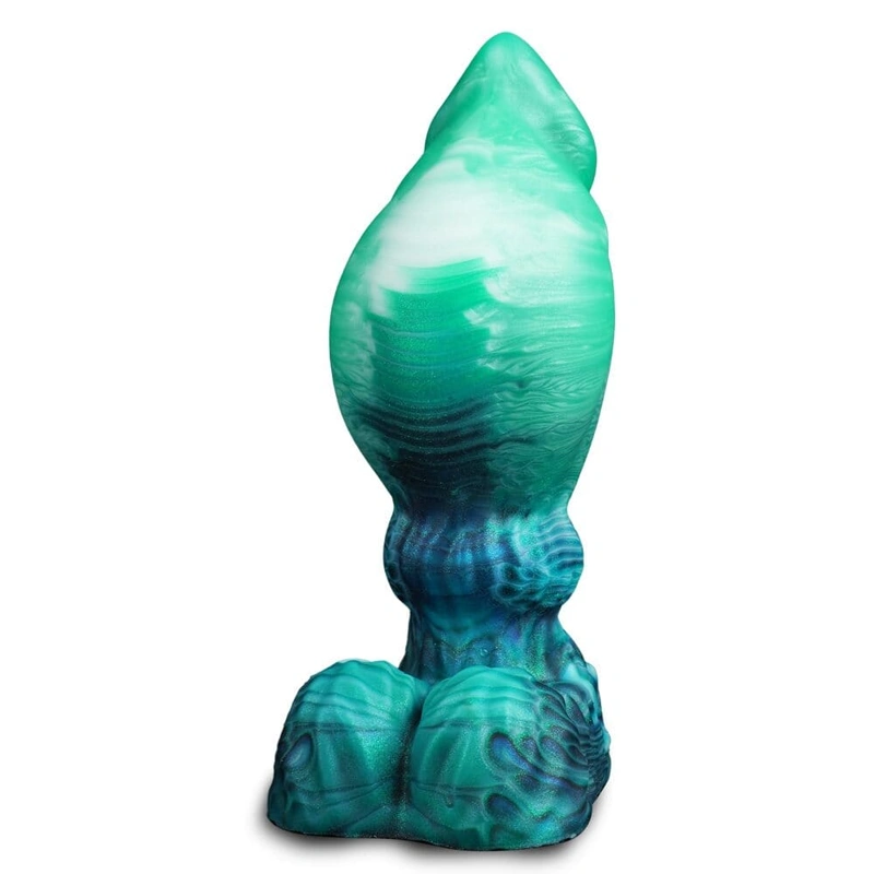 👽 Alien Bulb Dildo with Suction Cup – Thick Silicone Fantasy Creature Dildo | FurryDildo