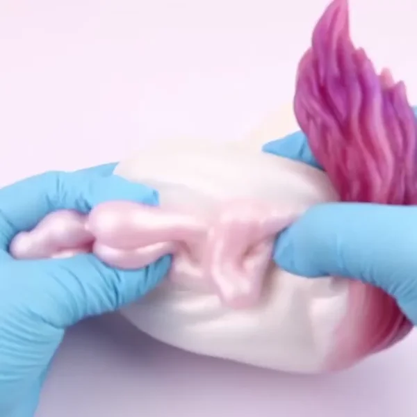 🐴 Female Horse Pussy Toy Sex - Rainbow Pocket Pussy Dual-Hole Masturbation Cup