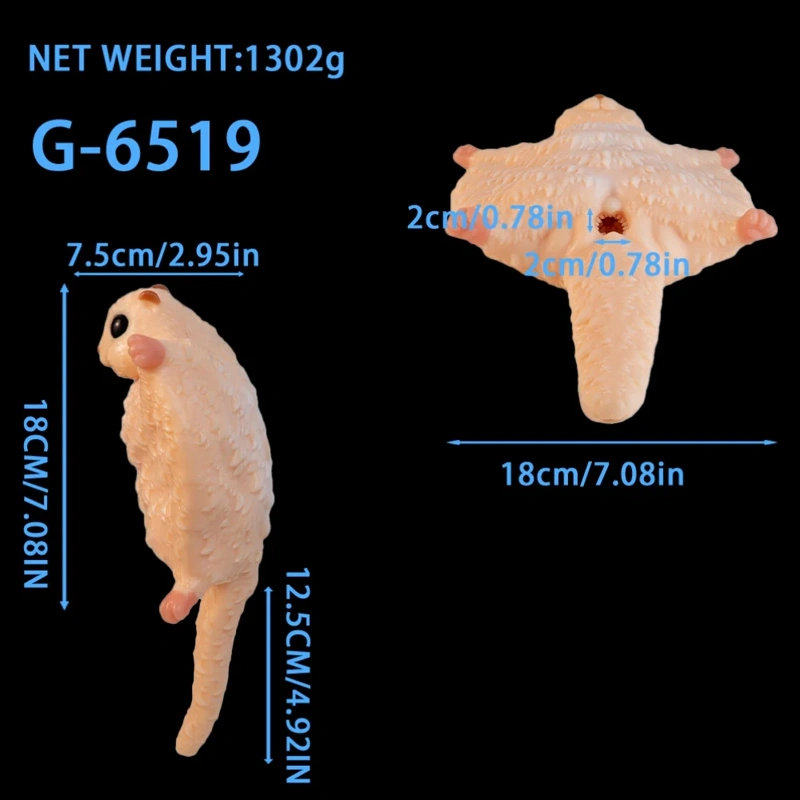 Flying Squirrel Cartoon Fleshlight – Fantasy Creature Pocket Stroker for Furry Fandom Male Toys