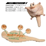 Flying Squirrel Cartoon Fleshlight – Fantasy Creature Pocket Stroker for Furry Fandom Male Toys