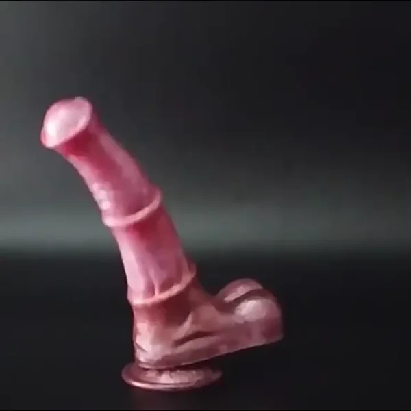 🐴 Riesiger Pferdepenis-Dildo - Reite den braunen Hengst deiner wildesten Fantasien