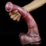 🐴 Riesiger Pferdepenis-Dildo - Reite den braunen Hengst deiner wildesten Fantasien
