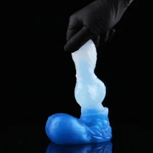huge wolf knot dildo