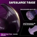 🐶 Inflatable Dog Knot Anal Plug – Adjustable Silicone Dog Inflatable Plug with Air Pump Anal Toy