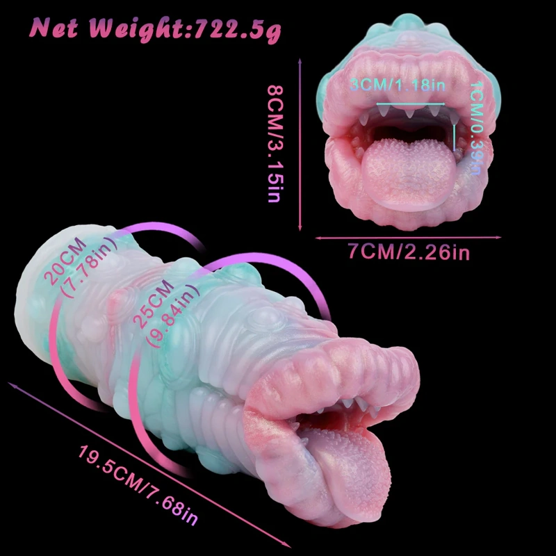 👿 Monster Mouth Fleshlight – Fantasy Monster Mouth Pocket Pussy Male Masturbator