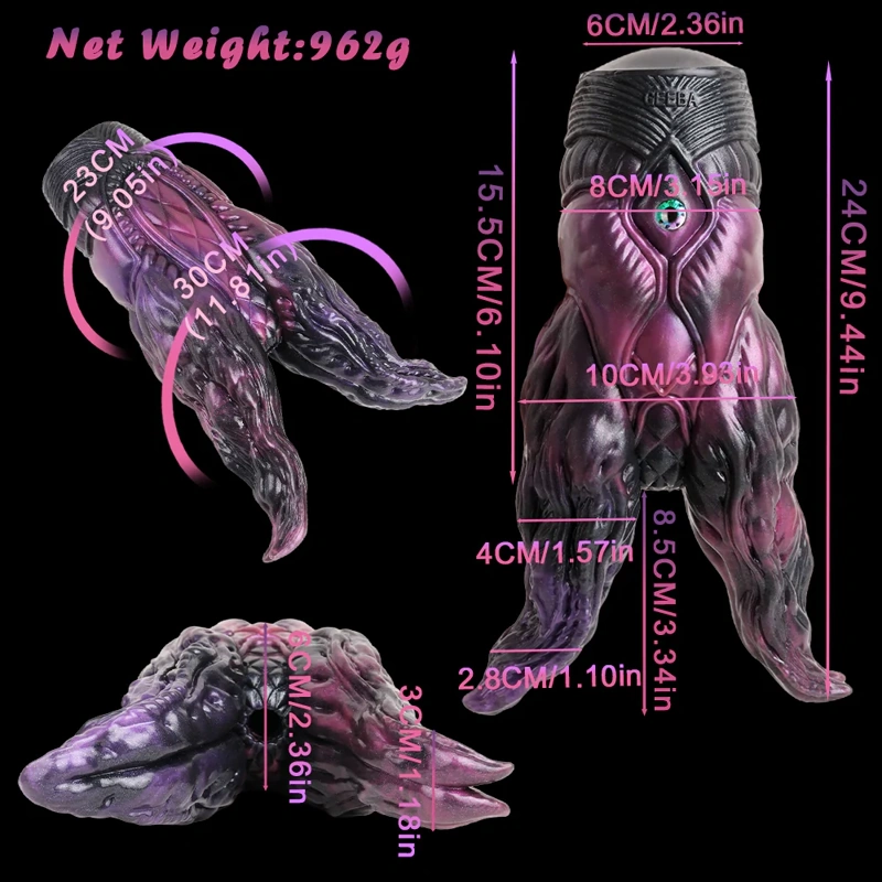 🐙 Octopus Monster Male Masturbator – Kraken-Inspired Octopus Silicone Dildo