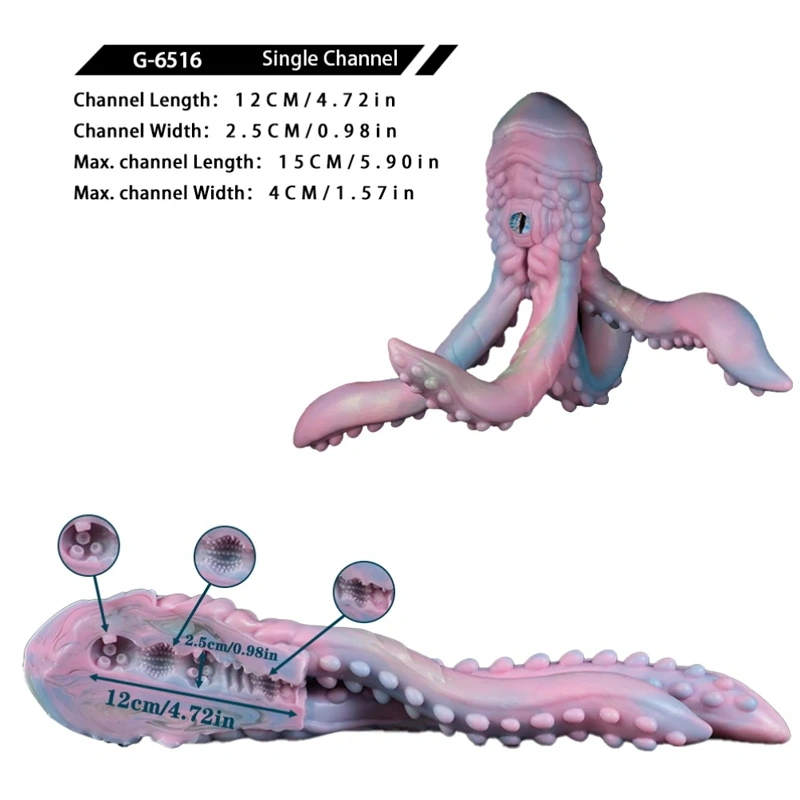 🐙 Deep Sea Octopus Sex Toy – Fantasy Octopus Pocket Pussy with Tentacle Design