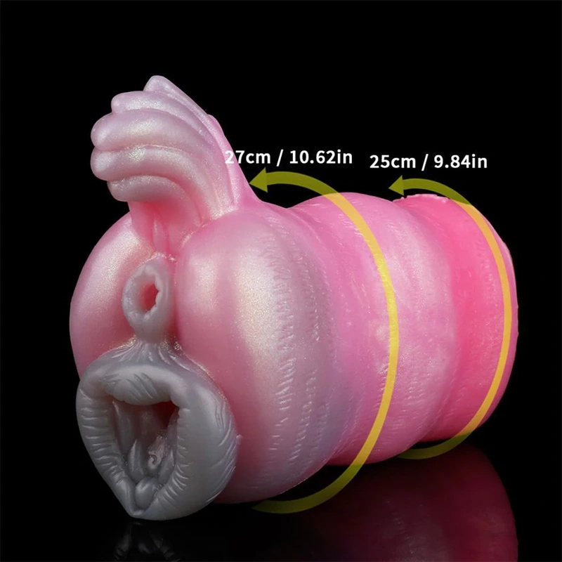 🐺 Wolf Fleshlight – Furry Fantasy Wolf Pocket Pussy Double Hole Masturbator