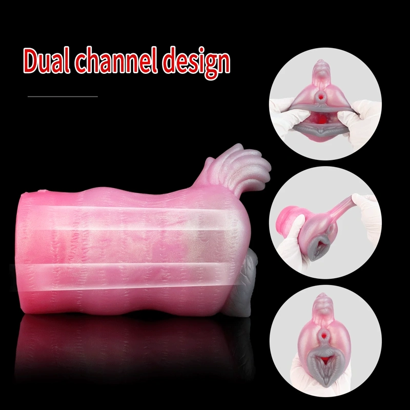 🐺 Wolf Fleshlight – Furry Fantasy Wolf Pocket Pussy Double Hole Masturbator